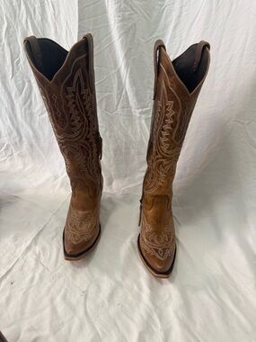 Ariat Casanova Western Boots 🤎 Shades of Grain | Size 7 | Worn Once | $279 Reta